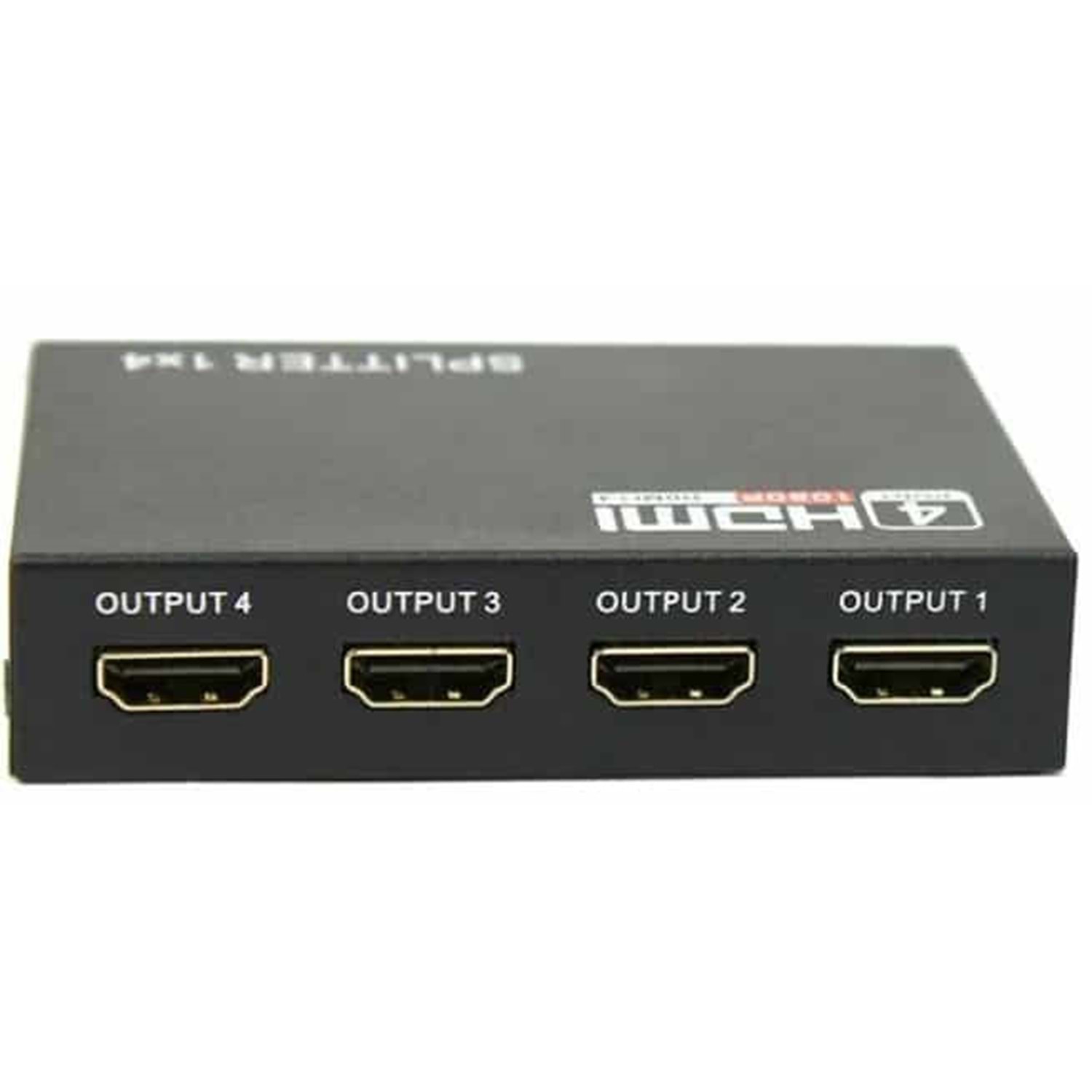 Bilişim Burada ZR3 HDMI Splitter 4 Port – 1 Giriş 4 Çıkış, Full HD ve 4K Destekli Çoklayıcı